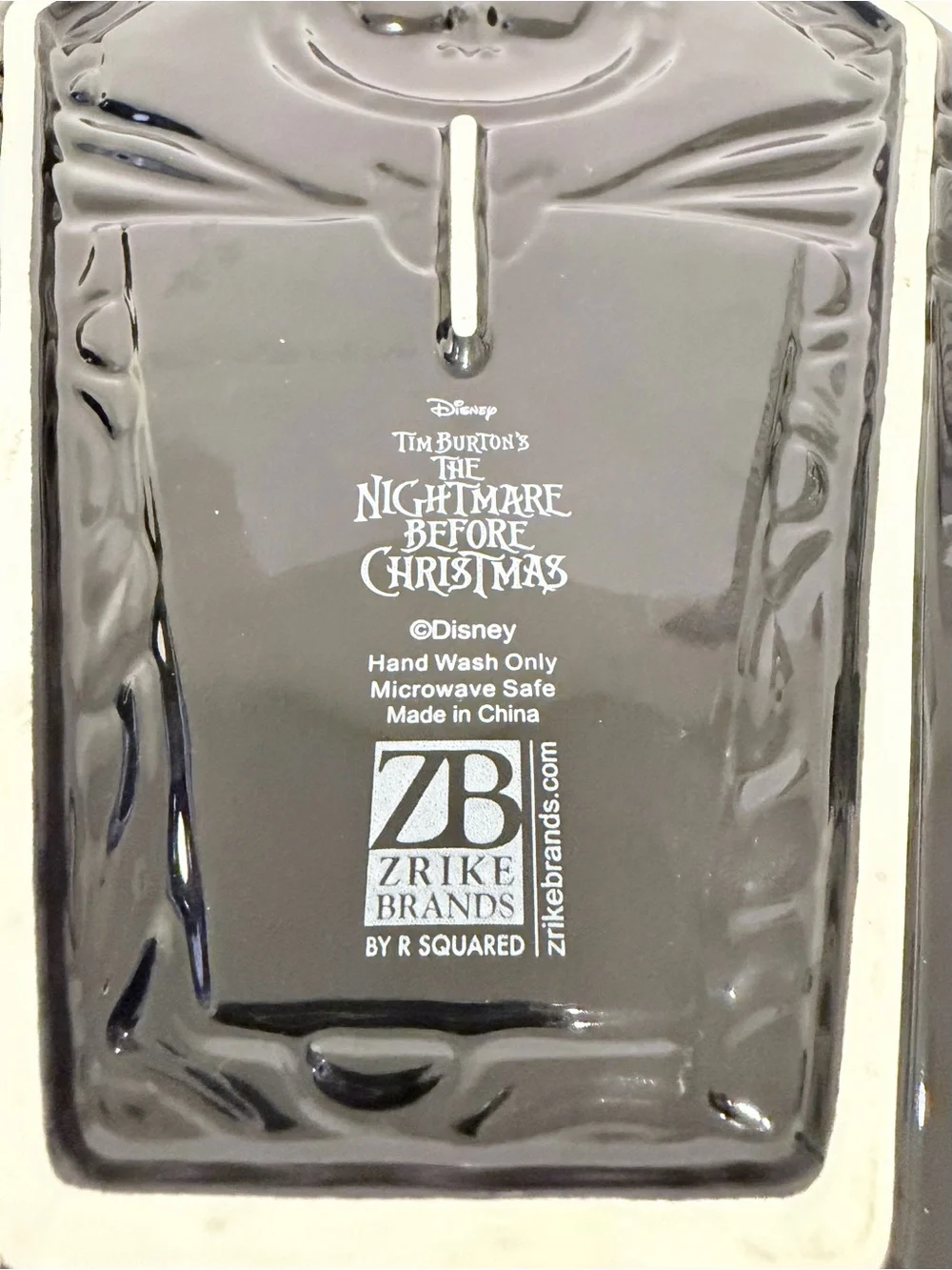 The Nightmare Before Christmas Jack Skellington Coffin Dish - Black